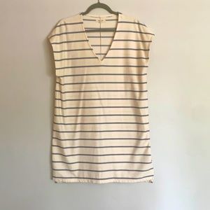 Madewell striped shift dress